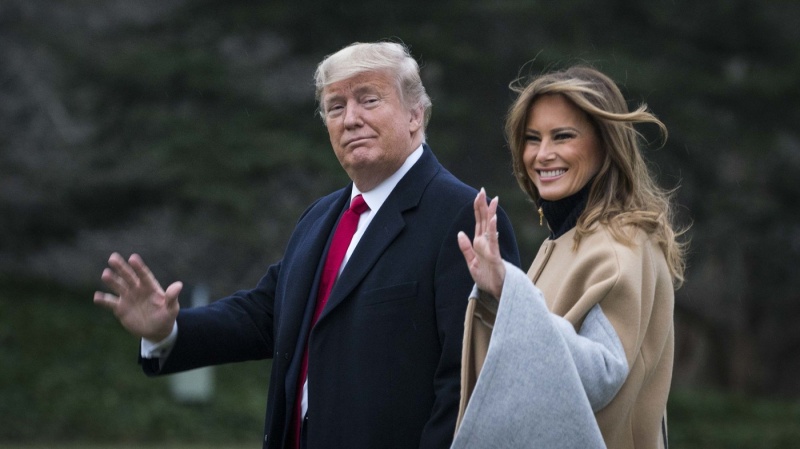Дональд Трамп и Мелания Трамп
