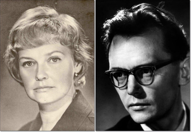 Леонид Гайдай и Нина Гребешкова